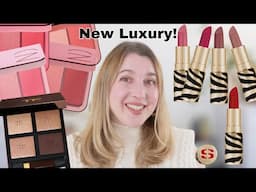 TOM FORD Peach Glamour, SISLEY Phyto-Rouge Velvet Lipsticks, NATASHA DENONA Hy-Blush Duos