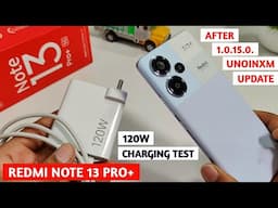 Redmi Note 13 Pro Plus Charging Test After New Software Update | Charge Test Redmi Note 13 Pro Plus