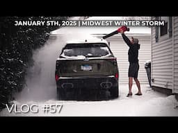 Storm Chasing Off-Season | Winter Storm Mode in the Midwest | Vlog #57