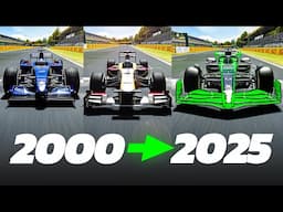 A Race with EVERY F1 Car that Finished LAST this Century