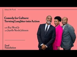 Comedy for Culture with Roy Wood, Jr. and Joyelle Nicole Johnson #ideasatford