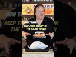 Experience the MOST DELICIOUS Deep Fried Cajun Turkey of Your Life!