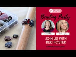 Live Beading Party with Beki Foster: How to Make a Ring with Beads and 20 Gauge Soft Flex Craft Wire