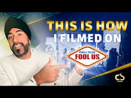 🎭🎥 Behind the Scenes at Penn & Teller: Fool Us! Just 3 Days Left 😱 | Magic Singh