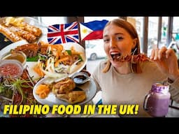 Our UK Hometown Opened a FILIPINO RESTAURANT! (But Something Surprised Us...)