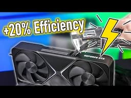 20% Efficiency Boost by RTX 5090 Power Target Tweaking