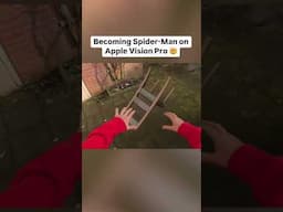 Becoming Spider-Man In Real Life On Apple Vision Pro