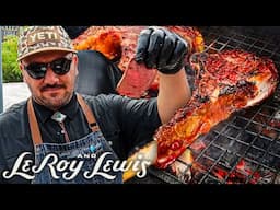 Smoked and Grilled Ribeyes at Meatopia, LONDON with LeRoy and Lewis