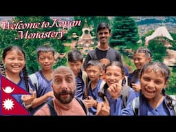 I got SWARMED at Kopan Monastery Nepal | Kathmandu Vlog | Buddhist Temple Tour