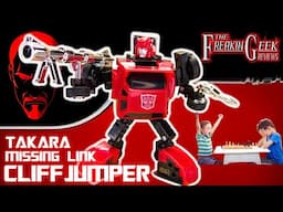 WHO AUTHORIZED THIS? | Takara MISSING LINK CLIFFJUMPER: EmGo's Transformers Reviews N' Stuff