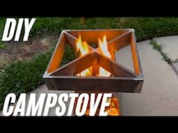 Wood Fired Camp Stove (How To Build)