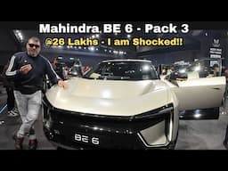 Good not Great! | Mahindra BE 6 Pack Three 79kWh | Walkaround from Auto Expo 2025 |