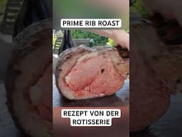 Saftiger Prime Rib Roast von der Rotisserie #primerib #steak #shorts