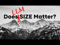 Does LLM Size Matter? How Many Billions of Parameters do you REALLY Need?