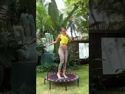 Bounce Your Way Fit: The Ultimate Trampoline Cardio Workout! 🔥🕺  #shilpashetty