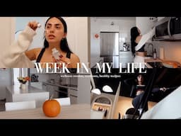 a week in my life in miami 🤎 wellness routine, workouts, healthy recipes, YESOUL bike & treadmill