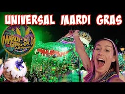 2025 Universal Mardi Gras Guide! FOOD, Parade, Coconut Club & More | Opening Night!