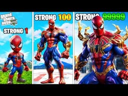 Upgrading to the Strongest SPIDERMAN in GTA 5