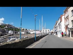 A Drive Through Ilfracombe Seafront And Harbour From Mullacott Cross North Devon/