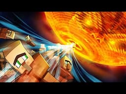 What Happens If The Sun Swallows Villagers? (Minecraft Animation)