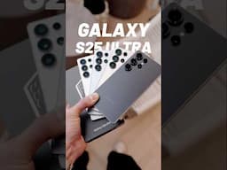 Samsung Galaxy S25 ULTRA UNBOXING - ALL COLOURS!