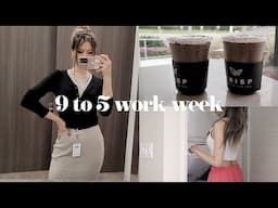 9-5 Work Week Vlog | Balancing Work and Hobbies on Hybrid Work Schedule | Week in My Life