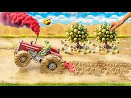 top most creative science projects | mini tractor is plowing for the cultivation of Guavas part 2