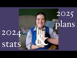 5 Years on BookTube! 📚 2024 Reading Stats, Q&A & My 2025 Goals | Reflecting on My Reading Journey