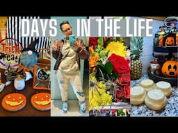 DAYs IN THE LIFE || Shopping, Cooking, Halloween Boo Baskets