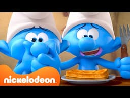 Smurfs | Peringkat Makanan Smurf Berdasarkan Kejijikan! 🍽️ | Nickelodeon Bahasa