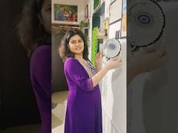 waste materials से इतना सूंदर wall decor भी बन सकता है सोचा नही होगा 😁#shortsvideo #ytshorts #reels