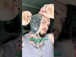 Peeling Off My Face Tattoo TT/morgothbeatz