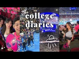 college diaries: ep. 08 🌸 uaap season 87 cheerdance competition | ph 2024