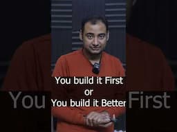 DeepSeek You build it first or you build it better Principal in HINDI