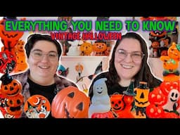 HOW TO IDENTIFY VINTAGE HALLOWEEN - Ultimate Guide to Halloween Blow Molds, Pumpkins and More!