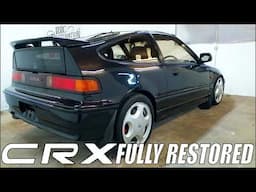 Restoration Of An 80's Icon - Honda CR-X - Part 11