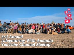 More Than 100 Travelers Meet in the Quartzsite Desert!🌵 | Adventuring With Amanda Meetup Day 2