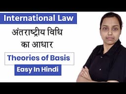 Basis of International law in hindi | Public International Law in hindi