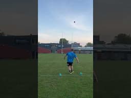 2 From 60m Is Crazy! @rugbybricks NEW Bright Teal Kicking Tee