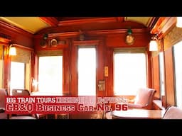 Big Train Tours - Designed to Impress: CB&Q Business Car No. 96