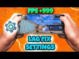 Top 5 Free fire LAG fix settings | How to increase FPS in 3/4GB ram mobile