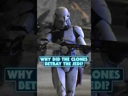 Why did the clone troopers betray the Jedi so quickly?