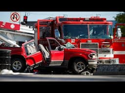 Fire Trucks Crash Compilation