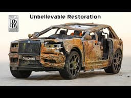 Full Destroyed Rolls Royce Cullinan Restoration - Challenge Accepted