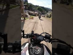 riding through favelas 🇧🇷 #favela #motovlog #mt07