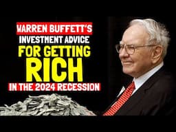 Warren Buffett's Investment Advice For Getting Rich In The 2024 Recession