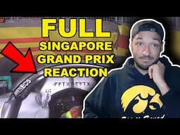 FULL *2 HOUR* REACTION to F1 2022 Singapore Grand Prix