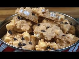 No Bake Cookies | Peanut Butter Marshmallow Cookies