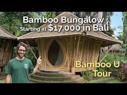 Bamboo Bungalow for $17K in Bali - Tour with Bamboo U