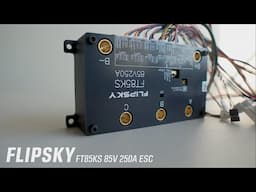 #264 Introducing the new ESC -  FLIPSKY FT85KS 85V 250A ESC [NON-VESC]